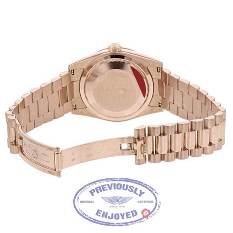 rose gold rolex bracelet